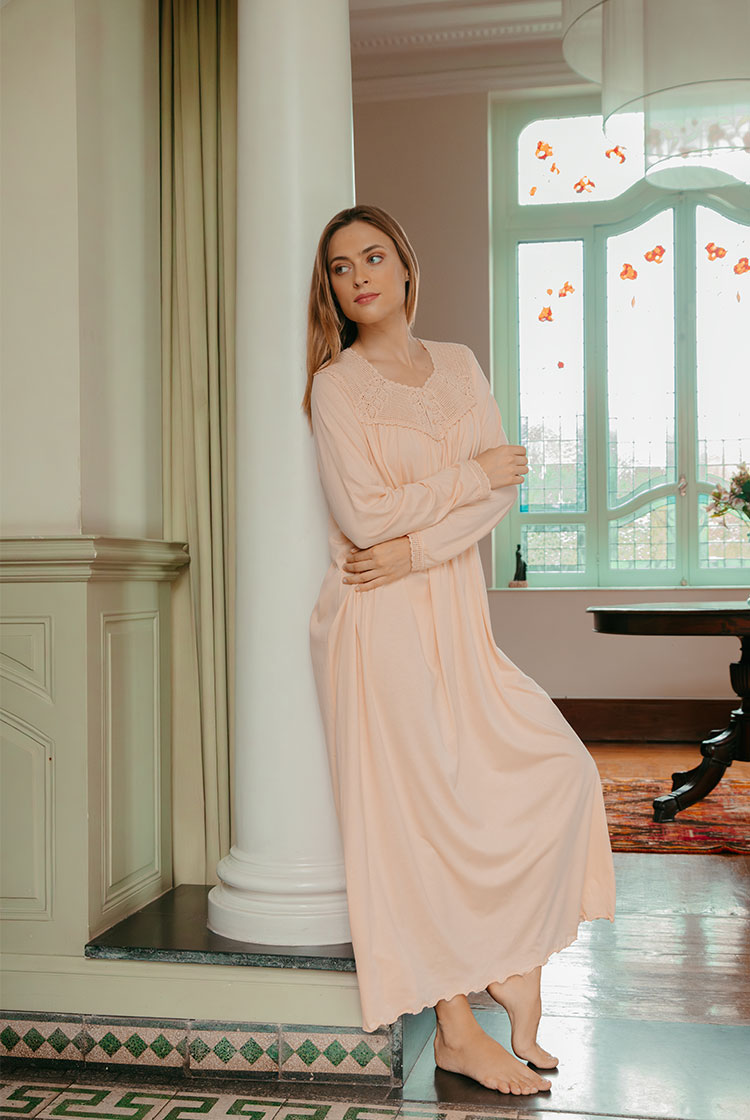 Serena – Camisón de manga larga