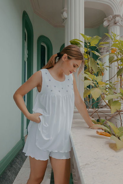 Brisa – Pijama corta sin mangas
